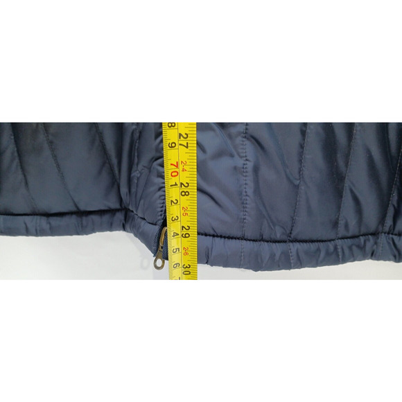 Polo Ralph Lauren Unisex Navy Blue Packable Horiz. Puffer Jacket Coat Size XL - Picture 9 of 13